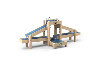 Holz Wasserbahnen f&uuml;r drau&szlig;en spielen