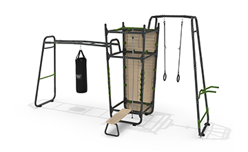 Outdoor fitness gym