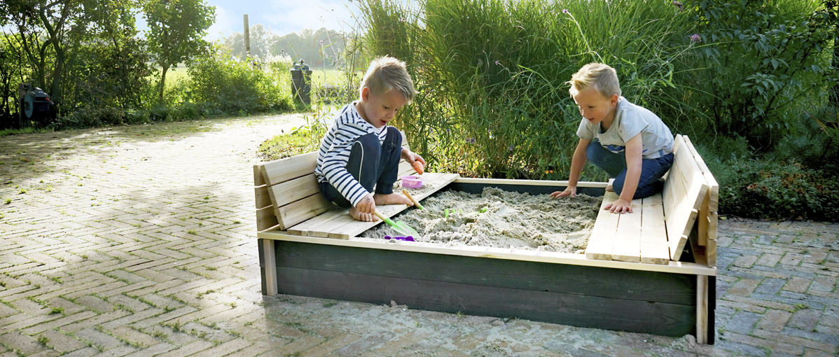 Sechs Spielideen für den Sandkasten