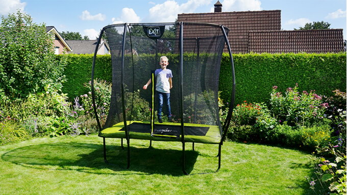 Rundes oder rechteckiges Trampolin?