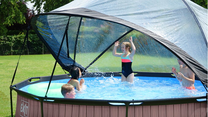 Passt eine EXIT Poolabdeckung auf meinen Pool?