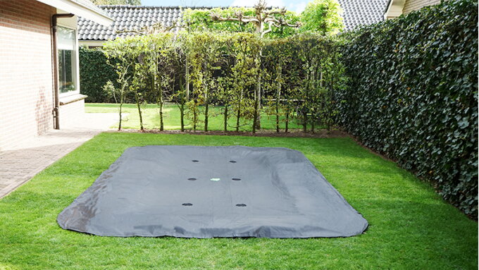 Trampoline: Was tun bei extremem Wetter?