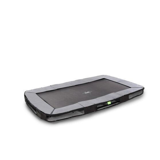 EXIT Elegant sports Bodentrampolin 214x366cm - schwarz