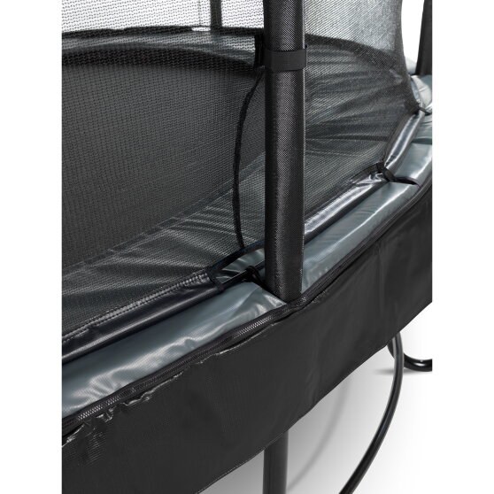 EXIT Elegant Premium Trampolin Komplettset ø366cm - schwarz