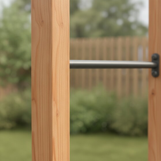 EXIT Linea 85 Doppel-Holz-Reckstange | Douglas-Holz