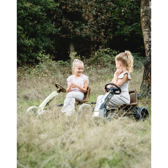 EXIT Foxy Go-Kart für Kinder schwarz | Pedal-Go-Kart ab 2 Jahren