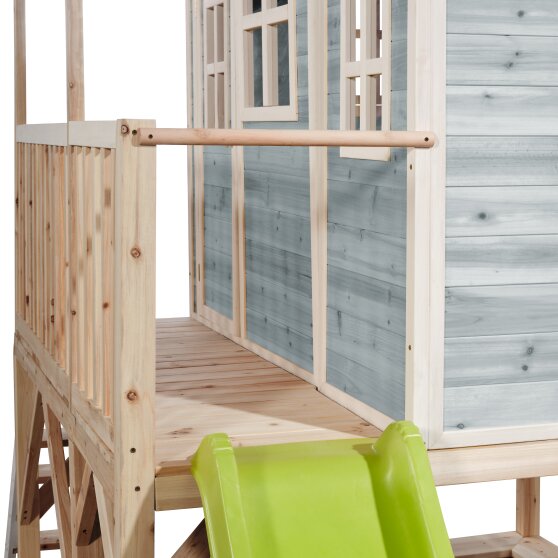 EXIT Loft 550 Holzspielhaus - blau