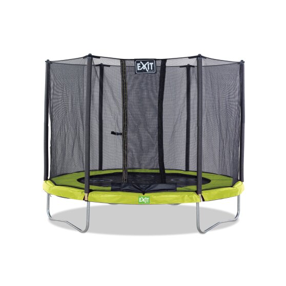 EXIT Twist Trampolin ø244cm - grün/grau