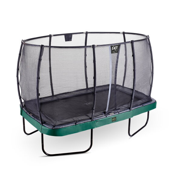 EXIT Elegant Premium Trampolin Komplettset 244x427cm - grün