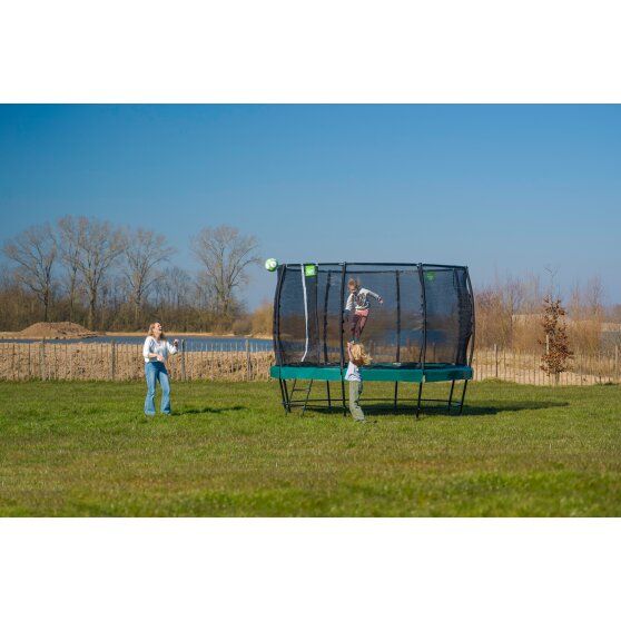 EXIT Lotus Premium Trampolin ø366cm - grün