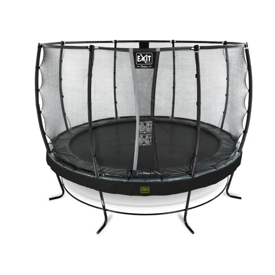 EXIT Elegant Premium Trampolin Komplettset ø366cm - schwarz