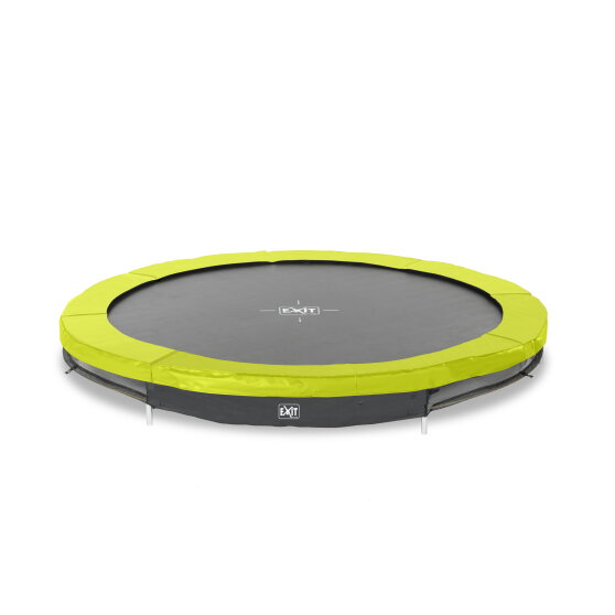 EXIT Silhouette sports Bodentrampolin ø305cm - grün