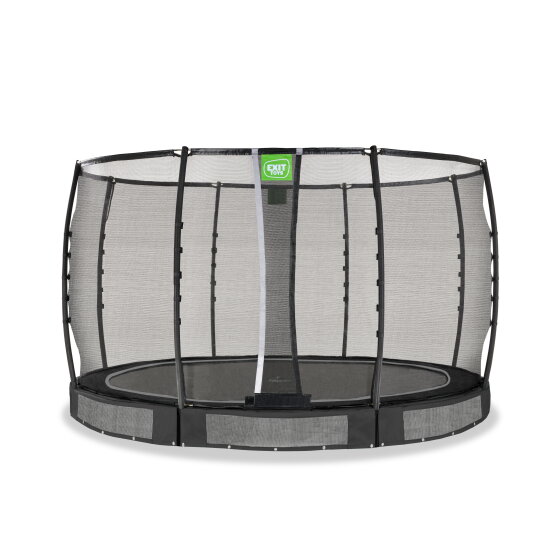 EXIT Allure Premium Bodentrampolin &oslash;366cm - schwarz
