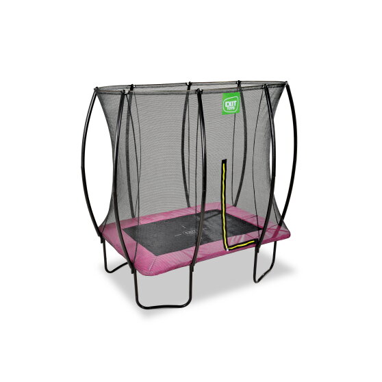 EXIT Silhouette Trampolin 153x214cm - rosa