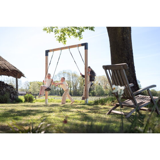EXIT Linea 85 doppelte Holzschaukel | Douglas-Holz