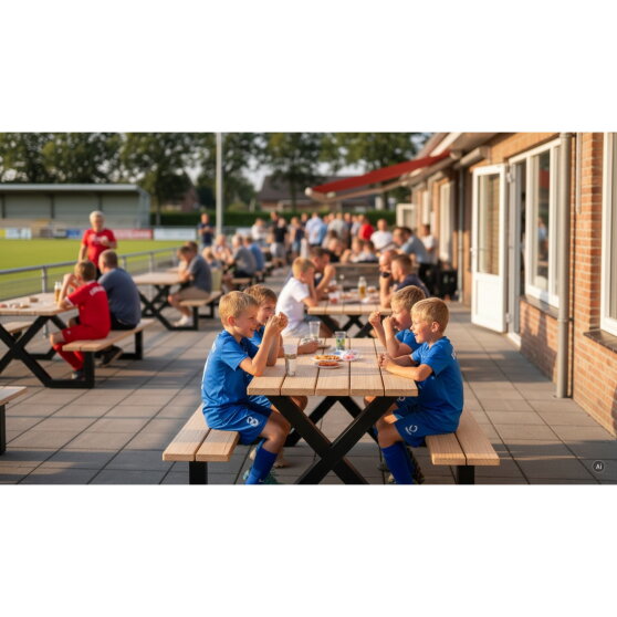 EXIT Picknicktisch X-200 - 6 Personen - 200 cm