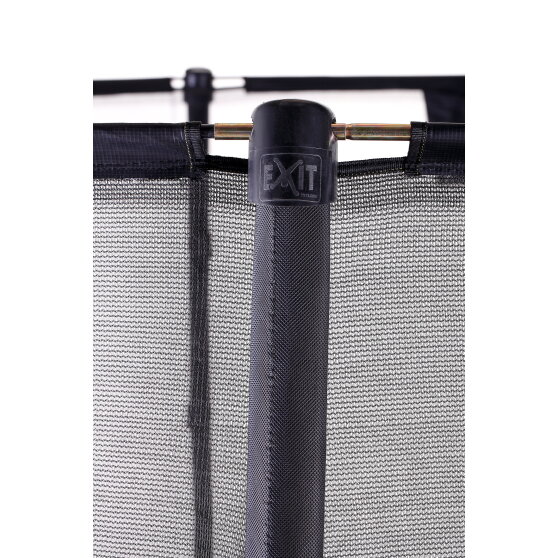 EXIT Elegant Premium Trampolin Komplettset 244x427cm - schwarz