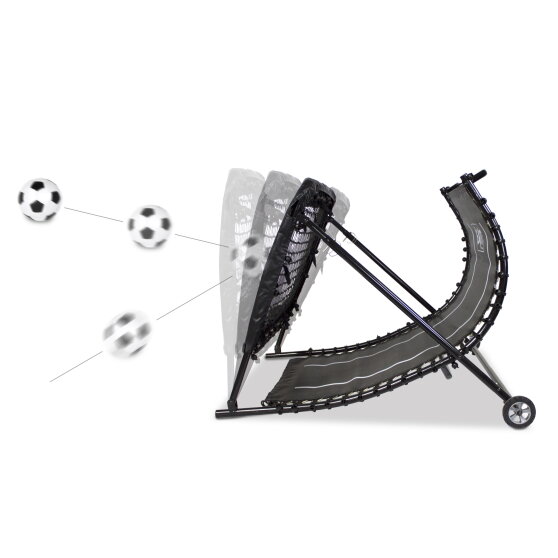 EXIT Kickback Fu&szlig;ball Rebounder 124x90cm