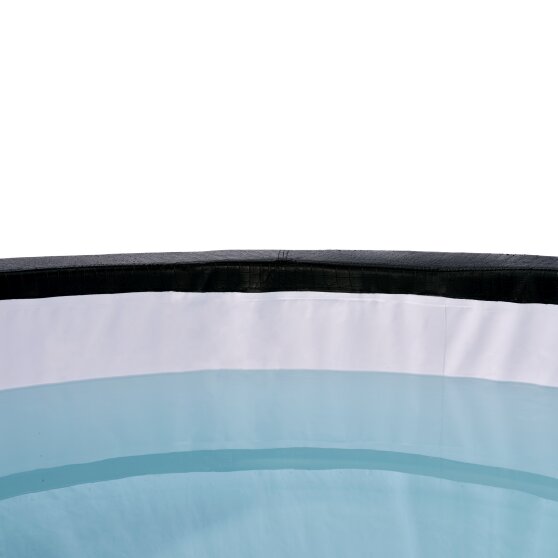 Avenli Osaka Leather Whirlpool ø156x70cm - schwarz