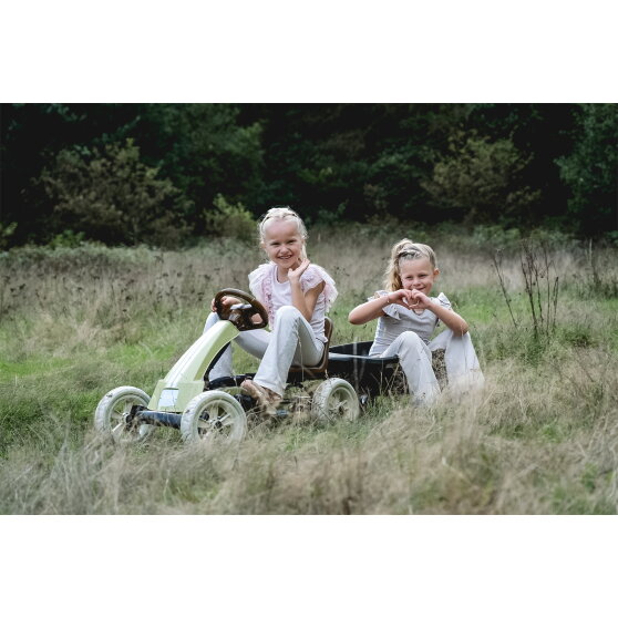EXIT Foxy Go-Kart für Kinder grün | Pedal-Go-Kart ab 2 Jahren