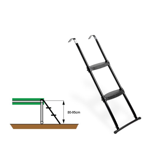 EXIT Trampolin Leiter für Rahmenhöhe ab 80 cm