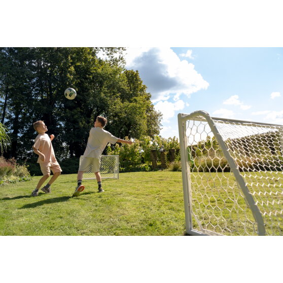 EXIT Scala Aluminium Fußballtor 120x80cm - weiß