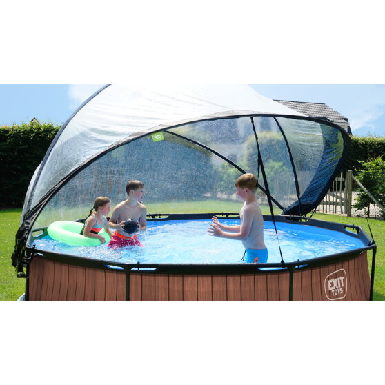 EXIT Pool Abdeckung &oslash;360cm - universal