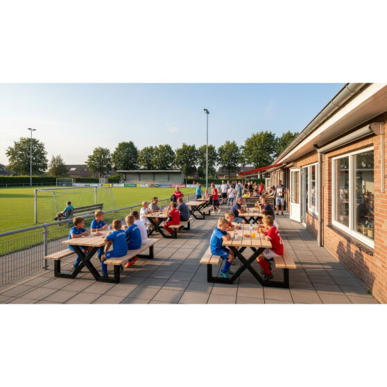 EXIT Picknicktisch X-200 - 6 Personen - 200 cm