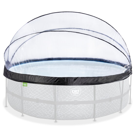 EXIT Poolabdeckung ECO ø450cm - auch für Intex/Bestway - universell