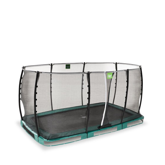 EXIT Allure Classic Bodentrampolin 244x427cm - gr&uuml;n