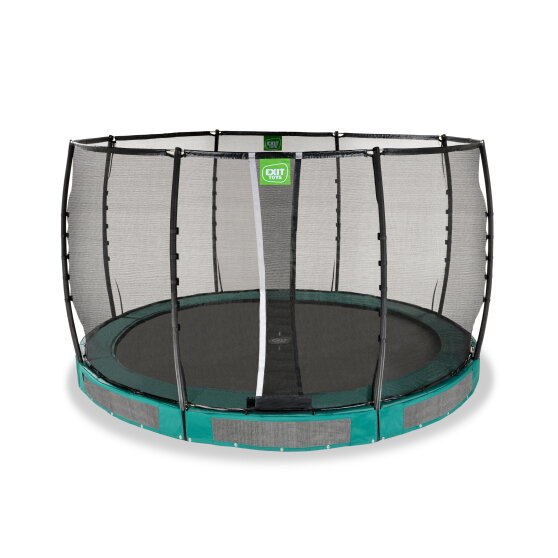EXIT Allure Premium Bodentrampolin ø366cm - grün