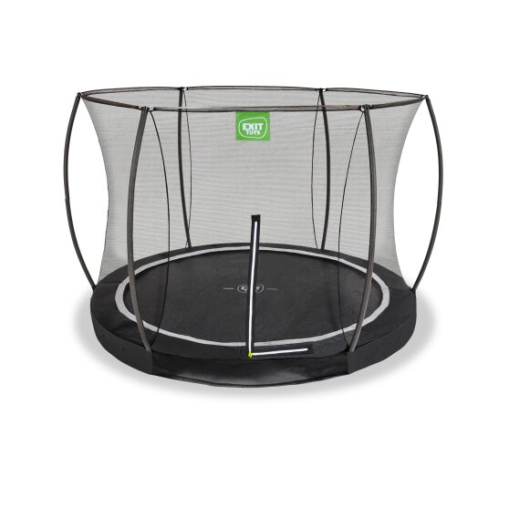 EXIT Black Edition Bodentrampolin ø244cm - schwarz