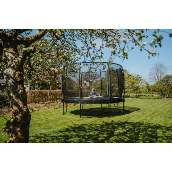 EXIT Allure Classic Trampolin ø427cm - grün