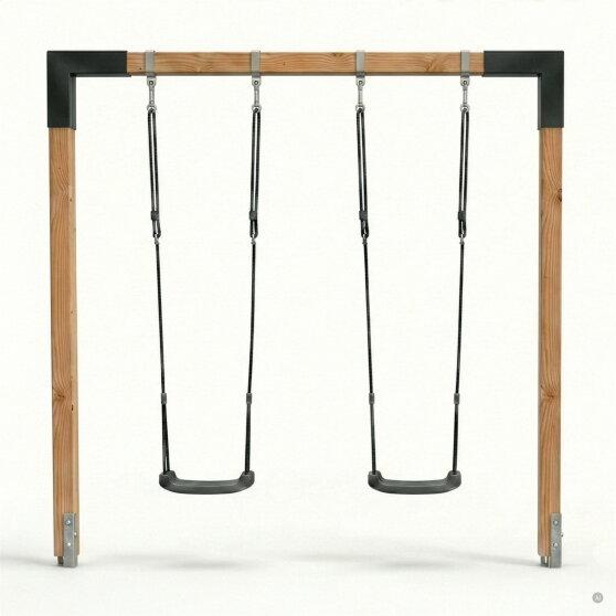 EXIT Linea 85 doppelte Holzschaukel | Douglas-Holz