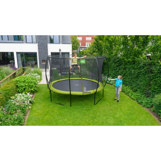 EXIT Silhouette Trampolin ø244cm - grün