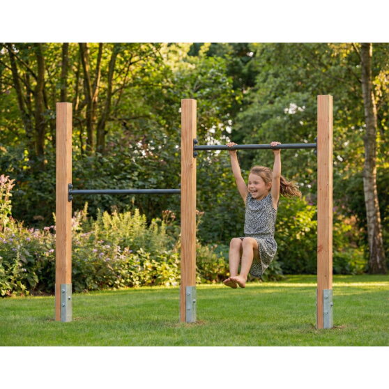 EXIT Linea 85 Doppel-Holz-Reckstange | Douglas-Holz