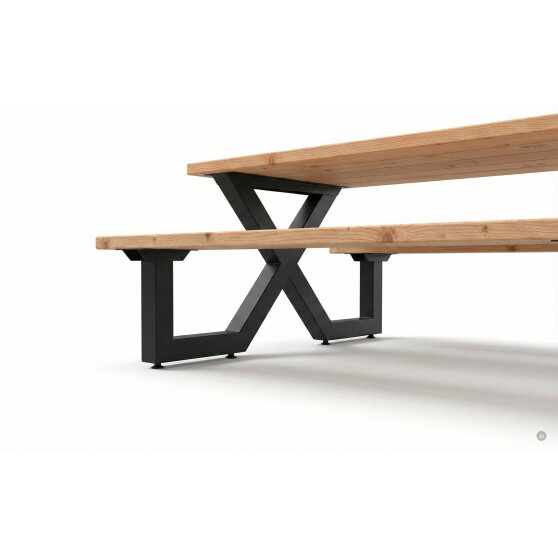 EXIT Picknicktisch X-235 - 8 Personen - 235 cm