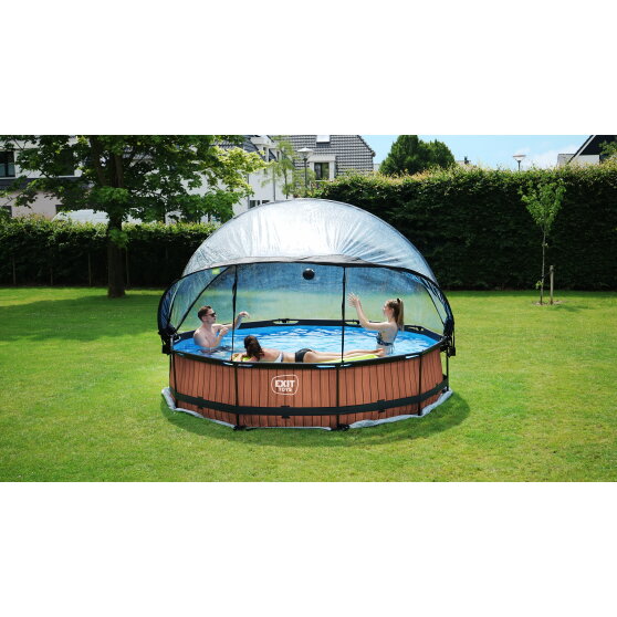 EXIT Pool Abdeckung &oslash;360cm - universal