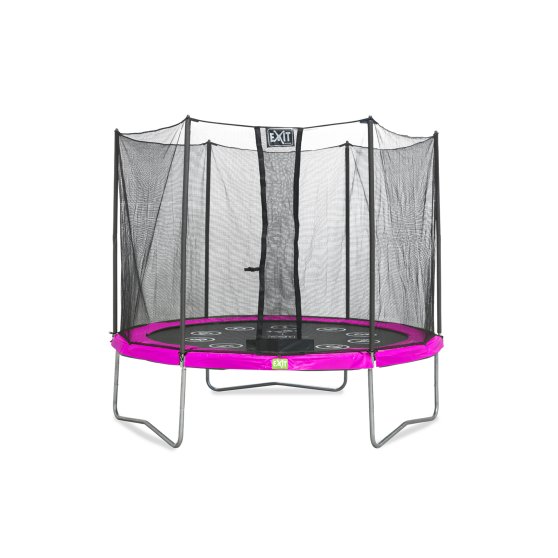 12.92.10.01-exit-twist-trampolin-o305cm-rosa-grau