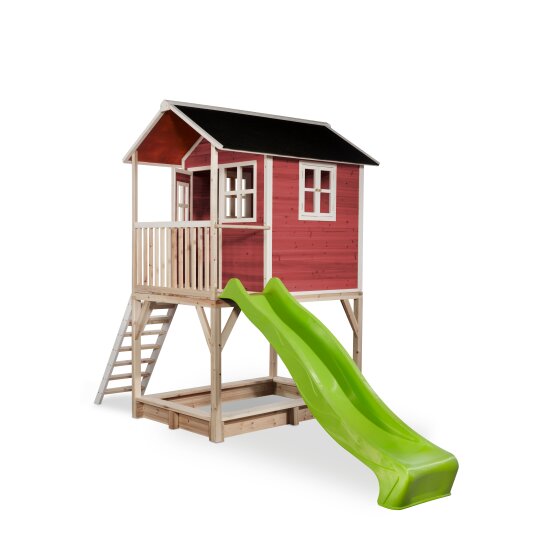EXIT Loft 700 Holzspielhaus - rot