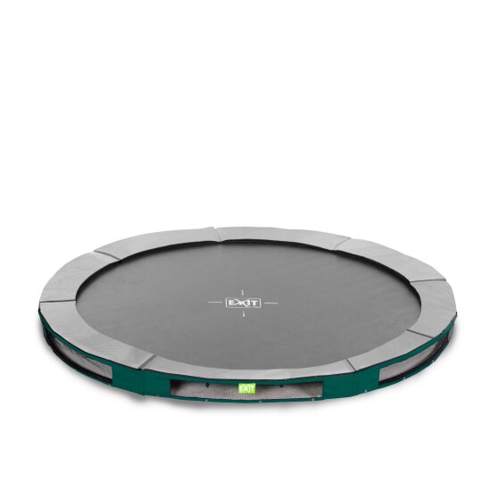 EXIT Elegant Premium sports Bodentrampolin ø366cm - grün