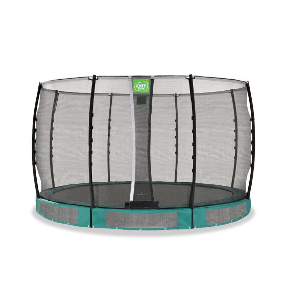 EXIT Allure Classic Bodentrampolin &oslash;366cm - gr&uuml;n