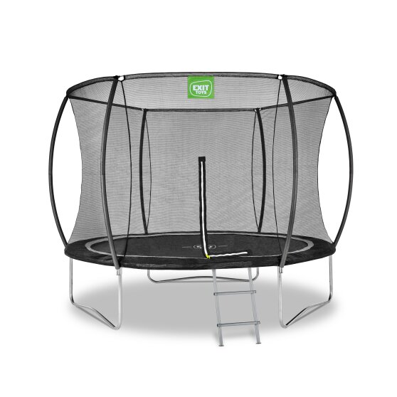 EXIT Black Edition Trampolin ø244cm - schwarz