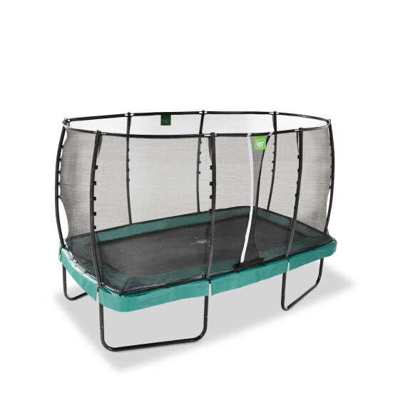 EXIT Allure Premium Trampolin 214x366cm - gr&uuml;n
