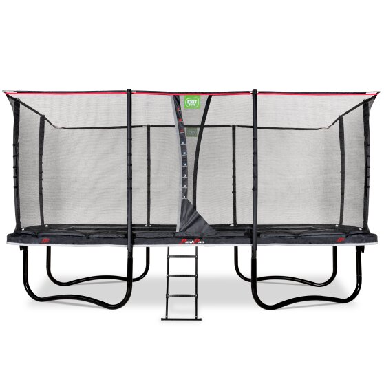 EXIT PeakPro Trampolin 305x519cm - schwarz