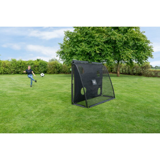 EXIT Coppa stählernes Fußballtor 220x170cm - schwarz