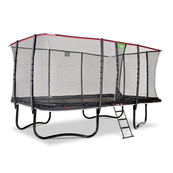 EXIT PeakPro Trampolin 305x519cm - schwarz