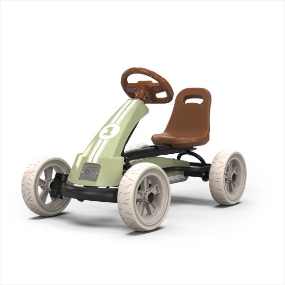 EXIT Foxy Go-Kart f&uuml;r Kinder gr&uuml;n | Pedal-Go-Kart ab 2 Jahren