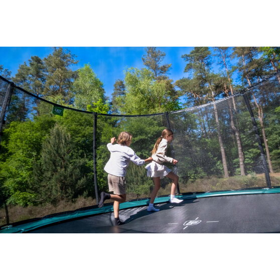 EXIT Allure Classic Trampolin &oslash;366cm - gr&uuml;n
