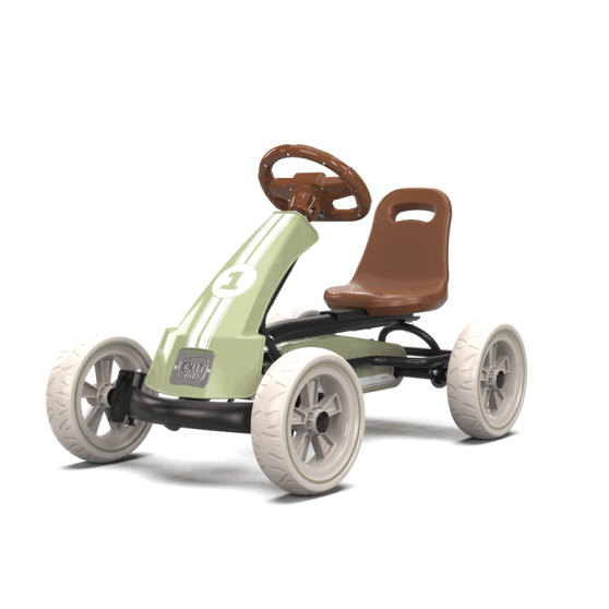EXIT Foxy Go-Kart für Kinder grün | Pedal-Go-Kart ab 2 Jahren